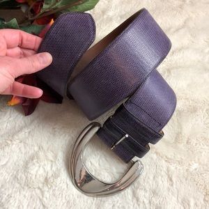 Ellen Tracy purple belt